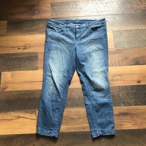 Loft Modern Skinny Ankle Jeans
